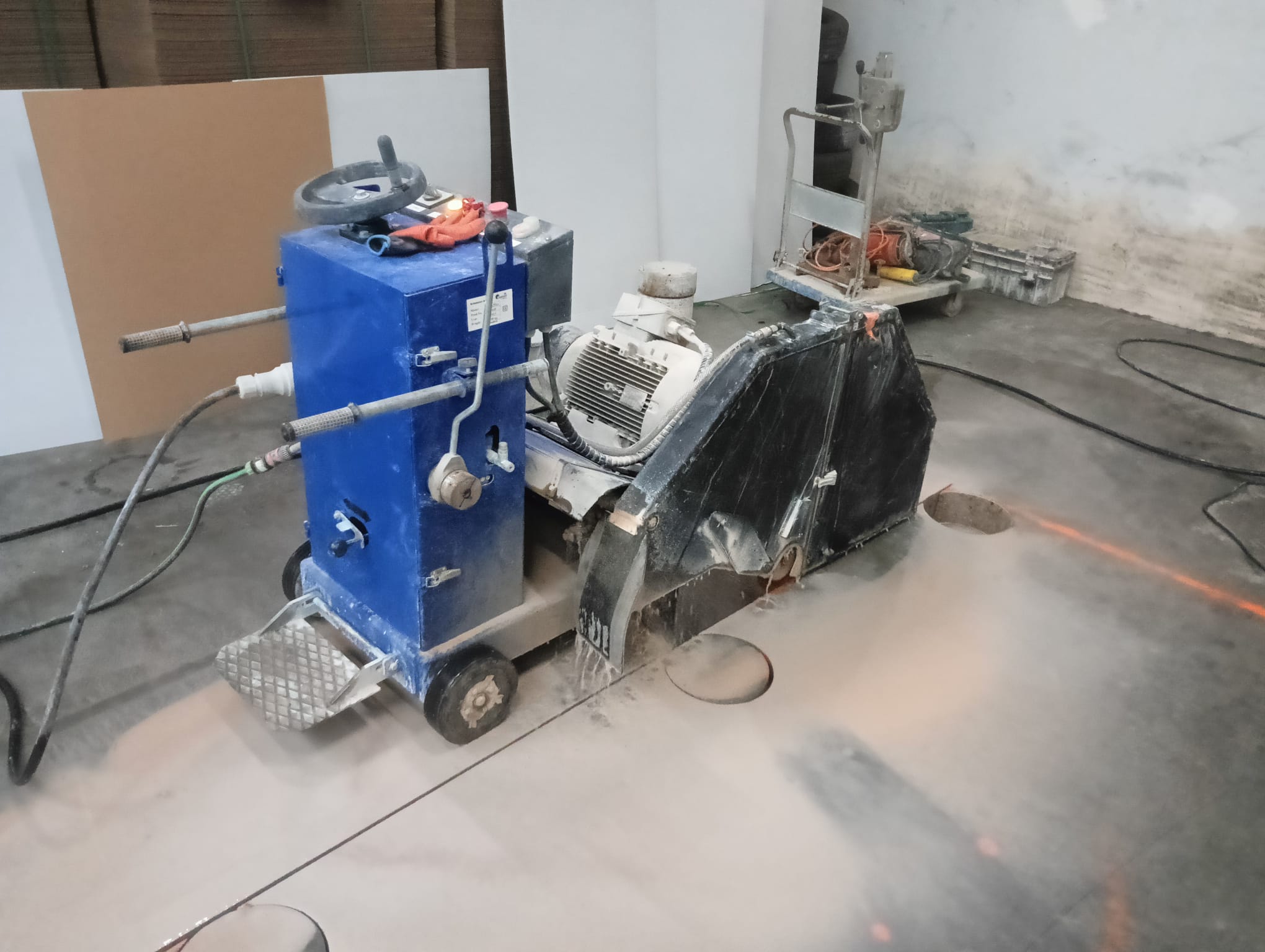 Cięcie betonu w poziomie