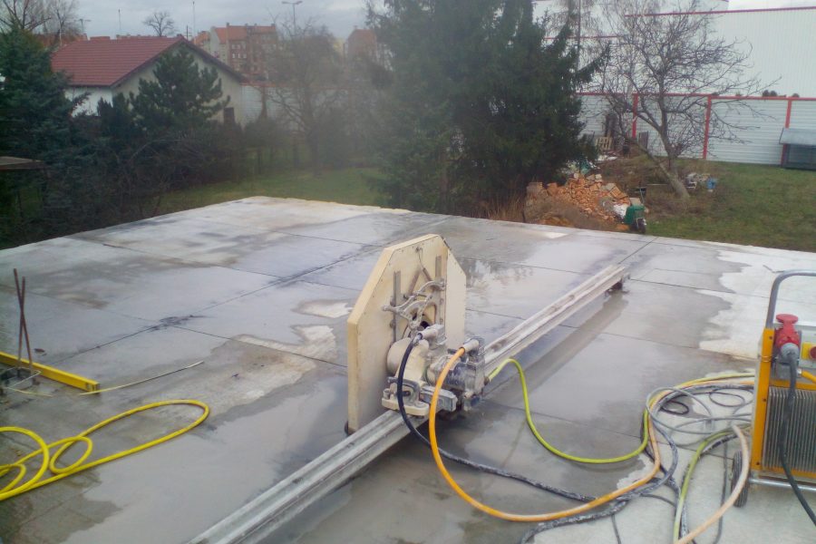 Cięcie stropów betonowych